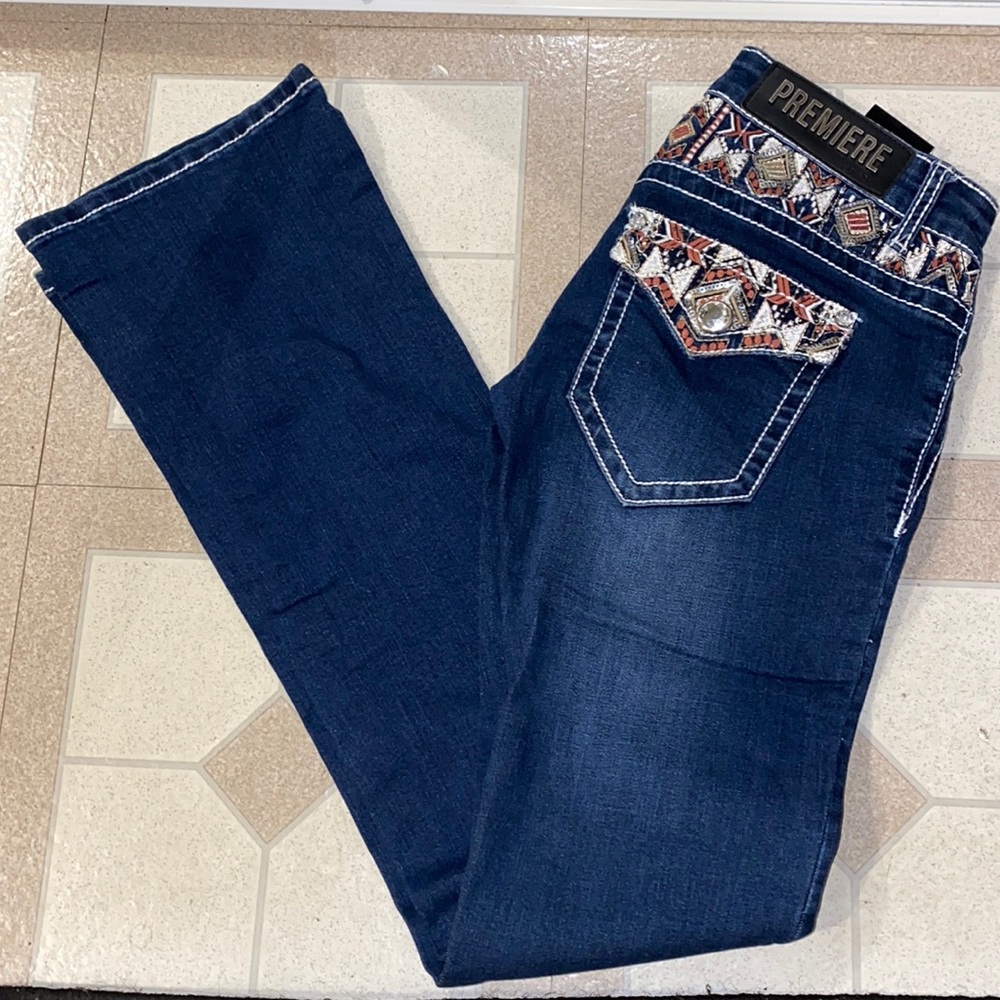 Slim boot cut jeans
